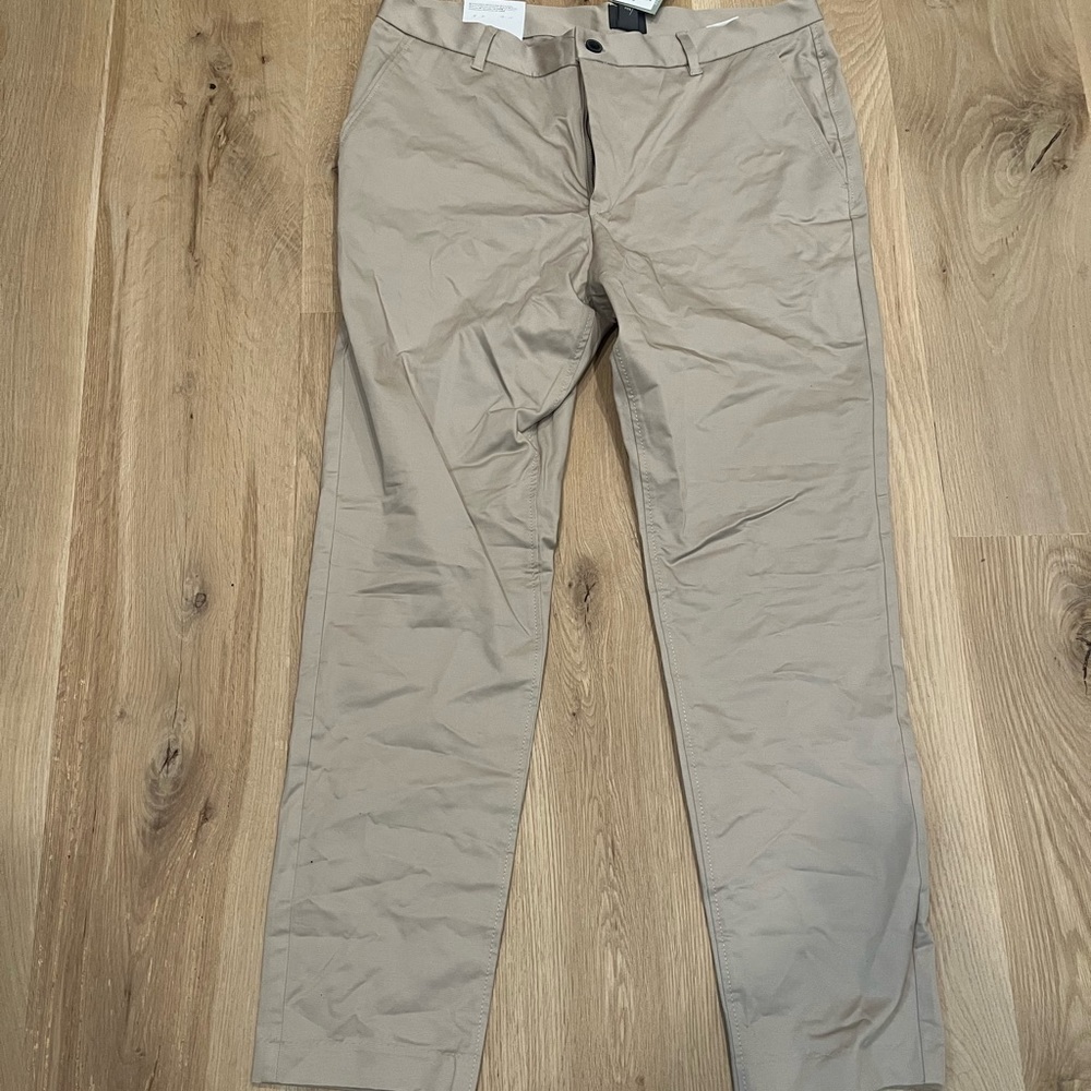 NWT! H&M Long Khaki Slim Fit Pants Size W36 Men’s